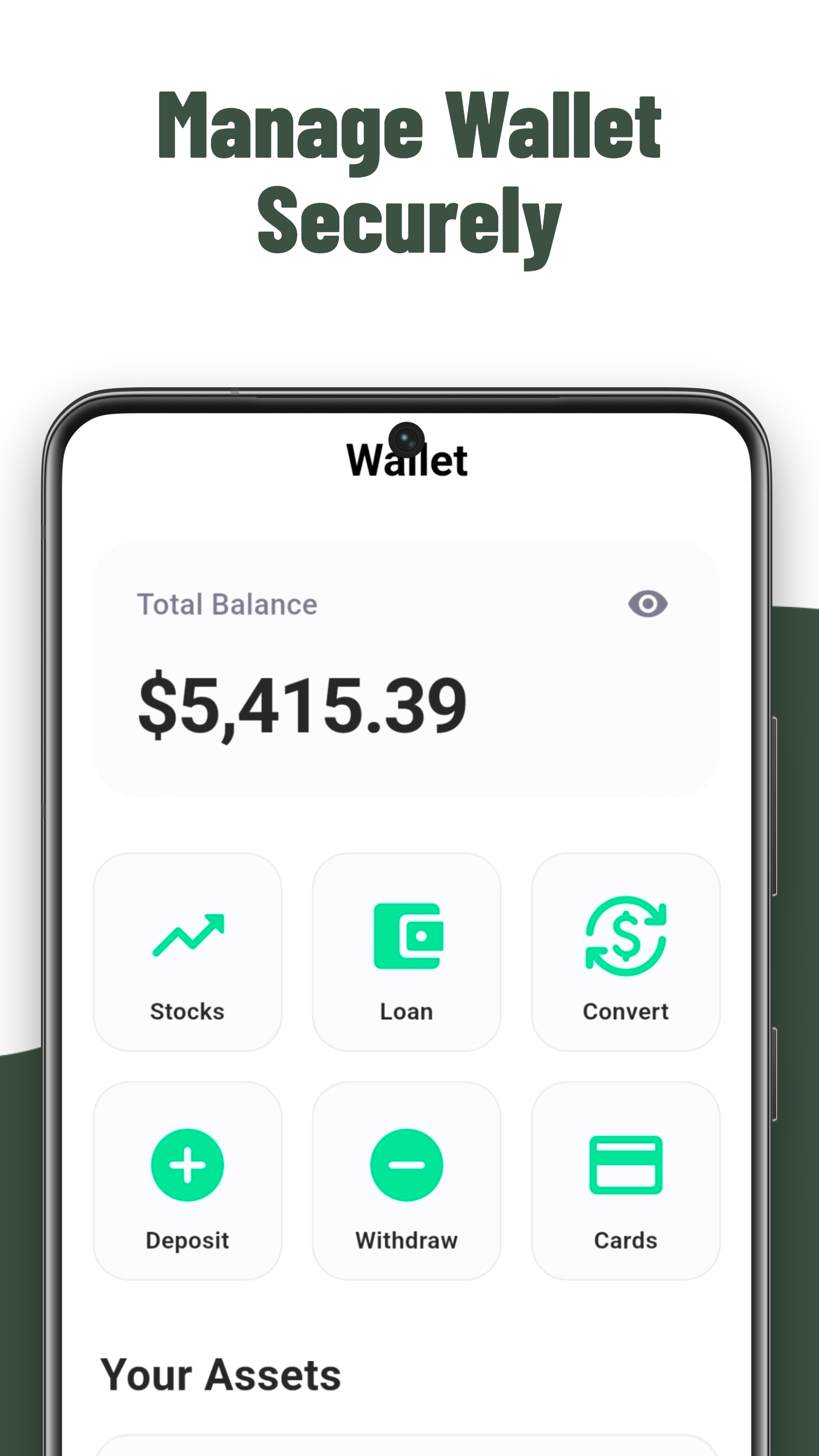 Manage Wallet